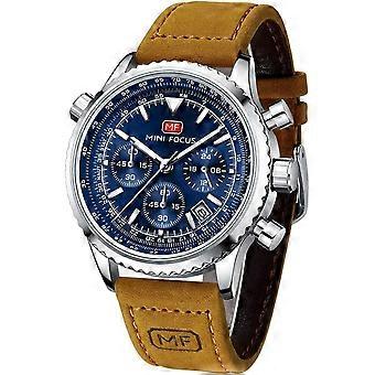 Casual chronograafhorloge voor heren, waterdicht, sportief, militaire stijl, analoog quartz uurwerk, stijlvol luxe horloge, elegant cadeau – geschikt voor elke pols