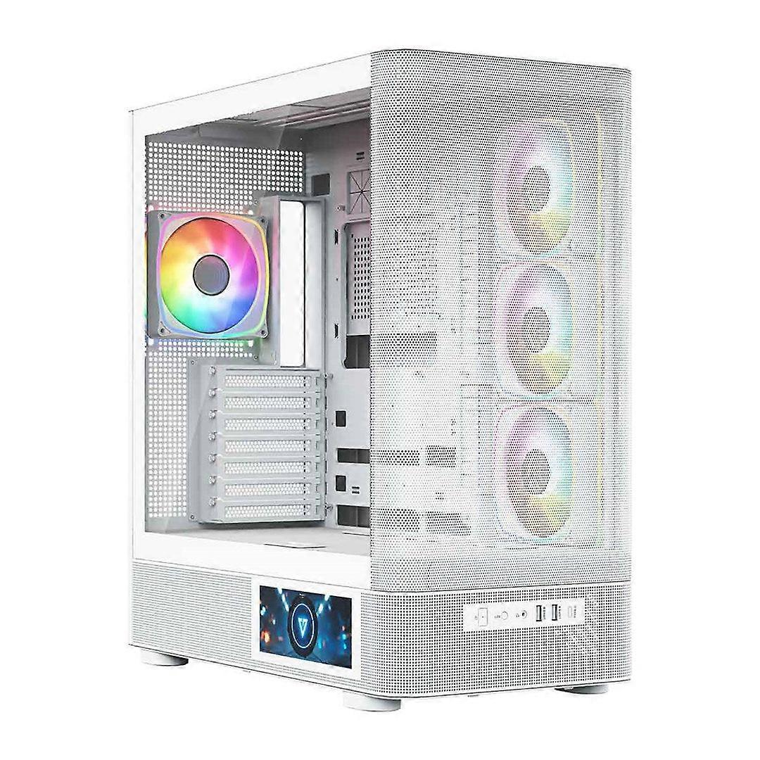 Modecom Volcano Volcano Aq400 Argb Midi Blanco