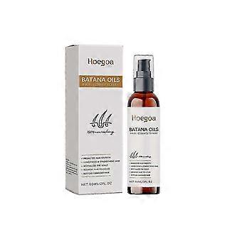 Hoegoa Batana Hair Care Essential Oil Spray Gentle Nourishing Frizz Hair Care Soft Hair Silk Essential Oil