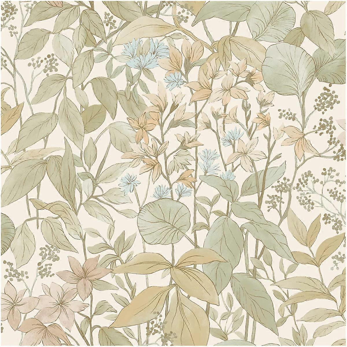 Glade Sage Botanical Wallpaper