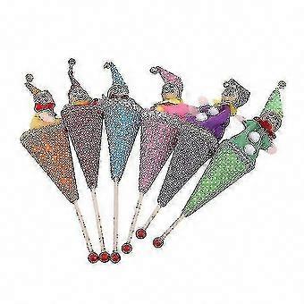 Peluche a forma di pagliaccio retrattili - Divertenti bastoncini per il gioco del nascondino con colori casuali (potrebbero esserci doppioni)