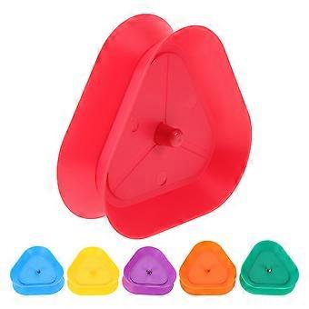 Triangle Playing Card Holders Plastic for Family Games 6Pcs Set
