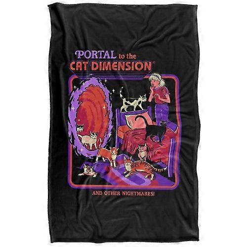Steven Rhodes Cat Dimension Soft Touch Blanket