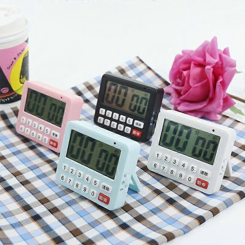 Electronic Timer BK914 Student Study Reminder Time Manager Baking Kitchen Timerblack compatible
