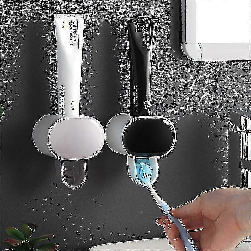 2 Pack Automatic Toothpaste Dispenser Bathroom Accessories