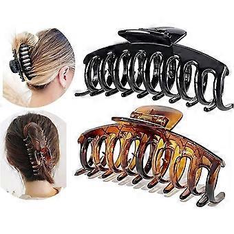 Hair ClipsLarge Non-Slip Hair ClipsAcrylic Hair Styling Accessoriesfor Thick HairWomenGirls2pcs
