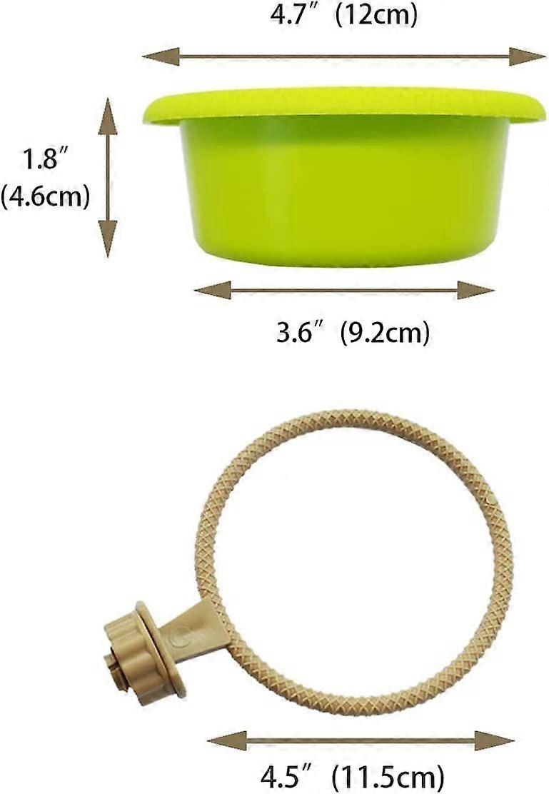 Multi-Function Bird Bath Bird Cage Parrot,Perch Stand(4.5")
