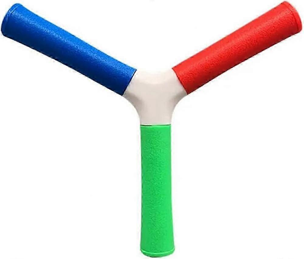 Triple-Head Reaction Speed Trainer, Lightweight Durable PVC Rubber Hand-Eye Coordination Tool for Athletes and Gamers