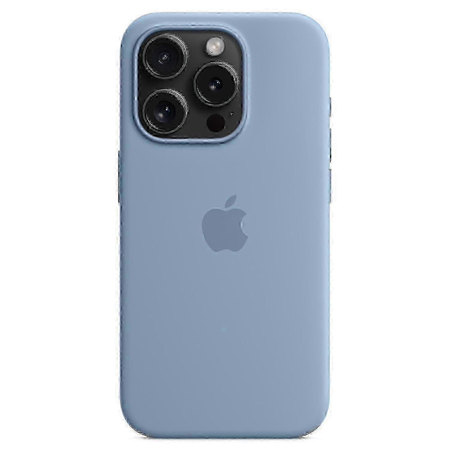 Capa de silicone para iPhone 15 Pro com compatibilidade MagSafe e proteção 8uFA