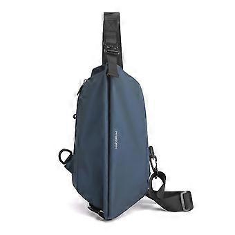 Mænd trendy multifunktionsmode skuldertasker vandtæt crossbody rejse slynge taske pakke messenger pack brysttasker til mænd