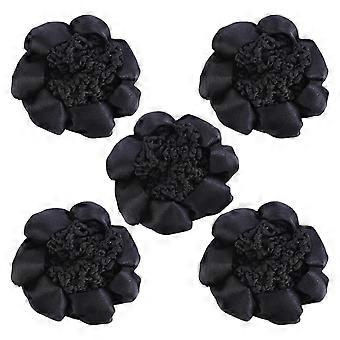 Hair Net For Round Hair Satin Lace Hair Net For Dancers Hair Net For Bank Staff And Nurses 5pc-Yvan