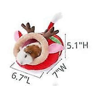 Ferret Bed Ferret Supplies House Hide Ferret Cage Accessories (s,reindeer)
