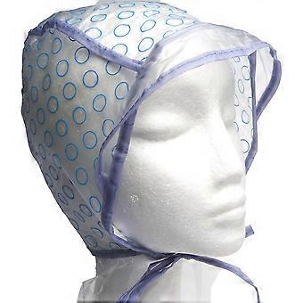 Extend-A-Cap Salon Hair Caps with Metal Hook for Highlights Clear Extra Large D729, 12 Count (Pack of 1)