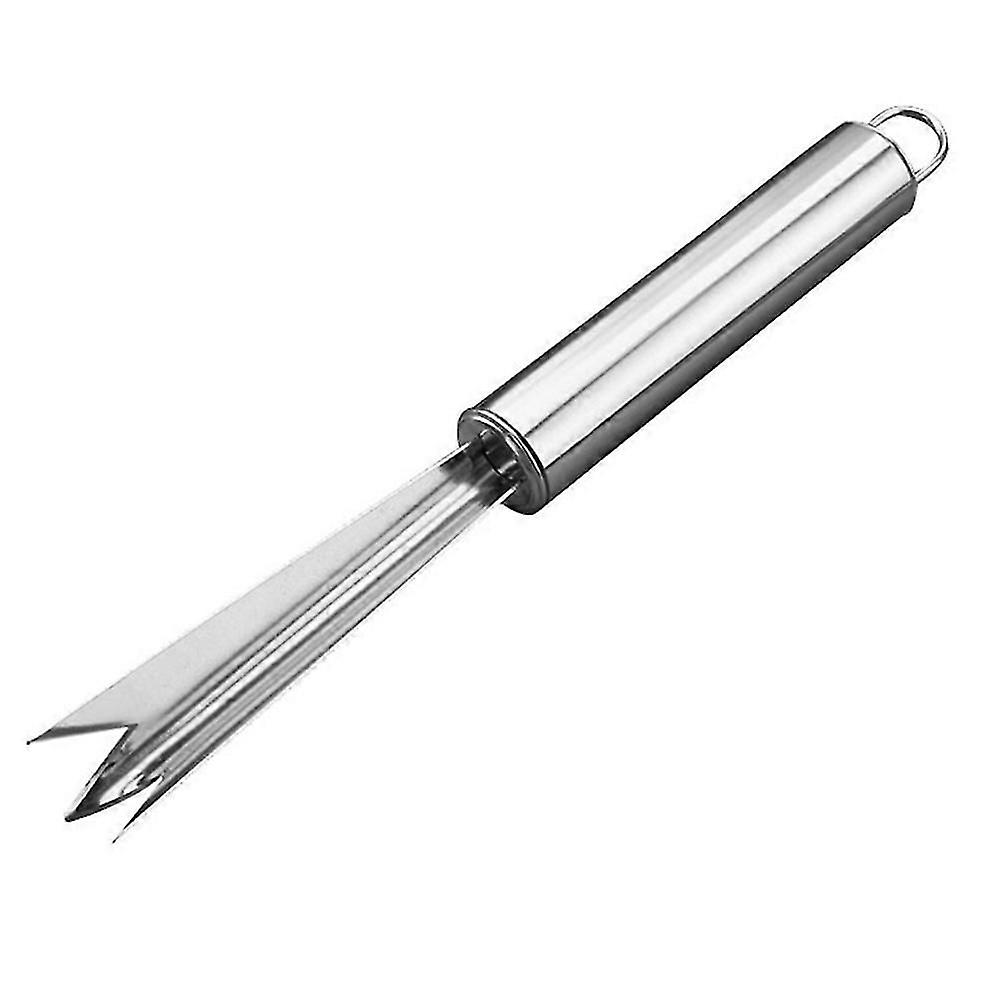 Kitchen Gadget 4Pcs Pineapple Core Remover for Home Use Silver