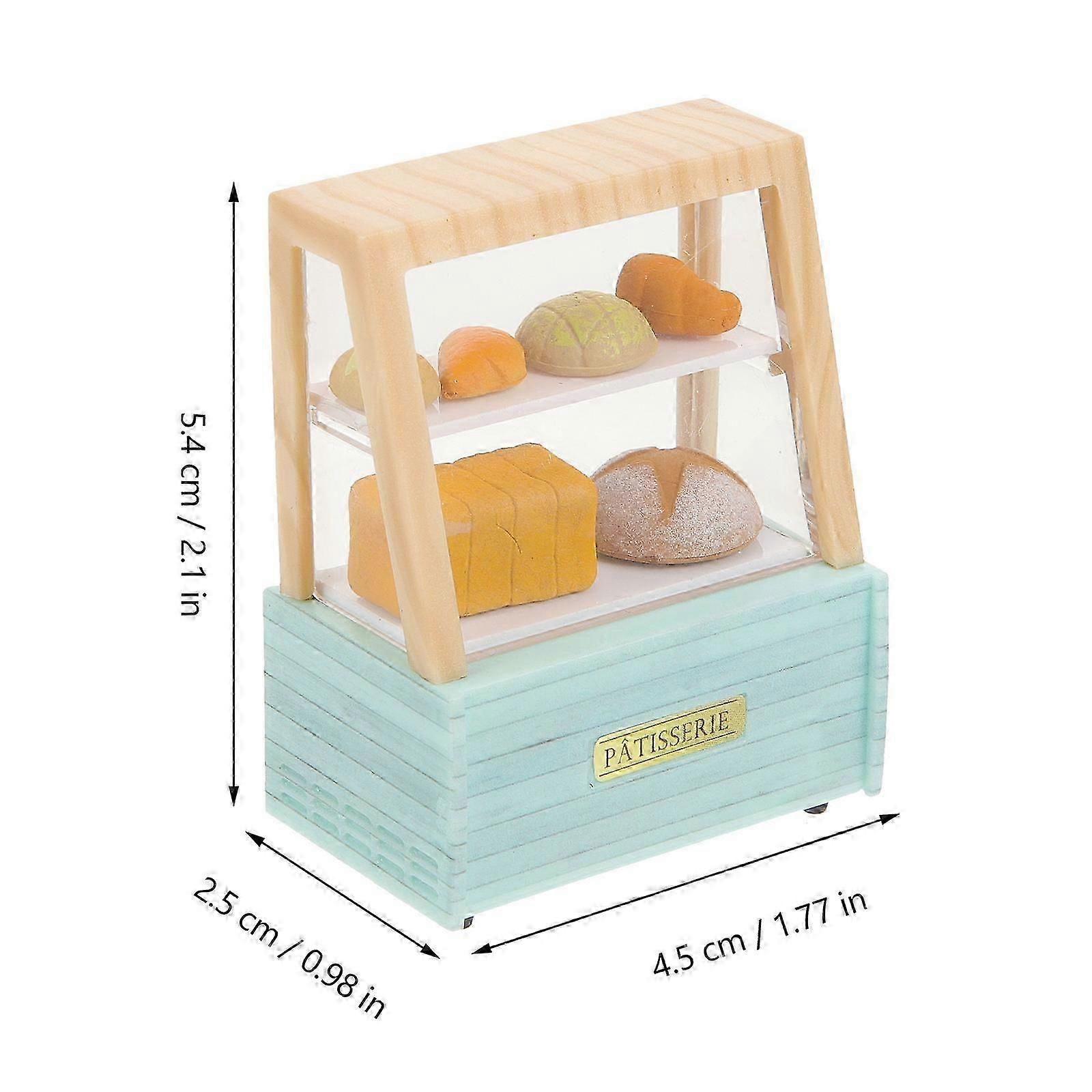 Mini Cake Cabinet Model for Decoration 1Set Plastic Assorted Colors