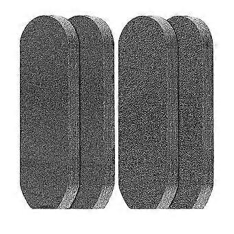 80 Pcs Stainless Steel Foot File Refills 180 Grit and 120 Grit Replacement Pads Coarse Fine Pedicure File Refills  J2