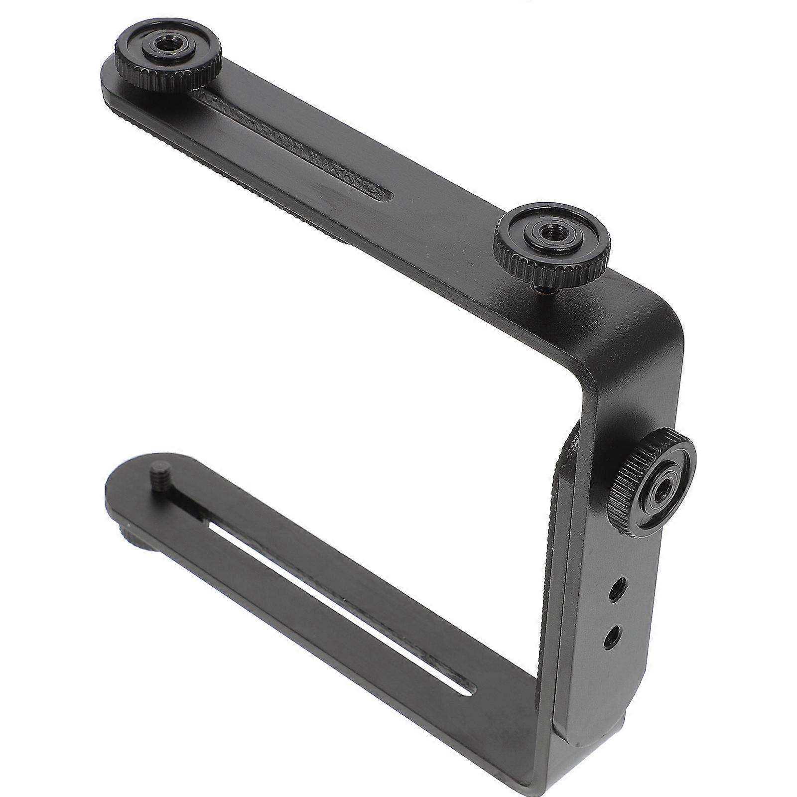 Metal L Bracket Camera 1/4 Inch Screw Flash Light Holder Camera Bracket
