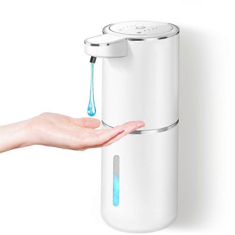 Automatic Soap Dispenser 380ml USB-C Rechargeable 4 Adjustable Levels