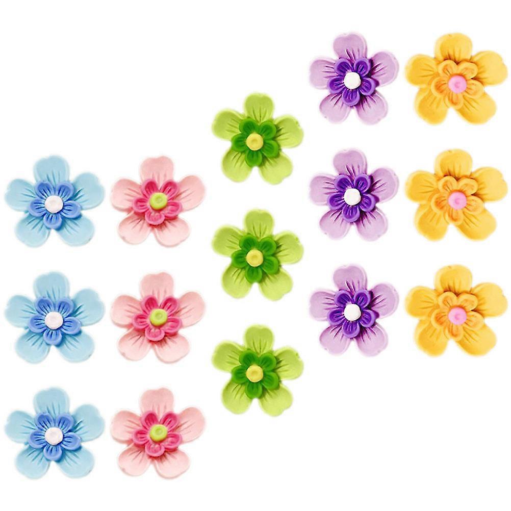 Assorted Color Small Push Pin Multi-Function Thumbtacks 15Pcs for Decoration
