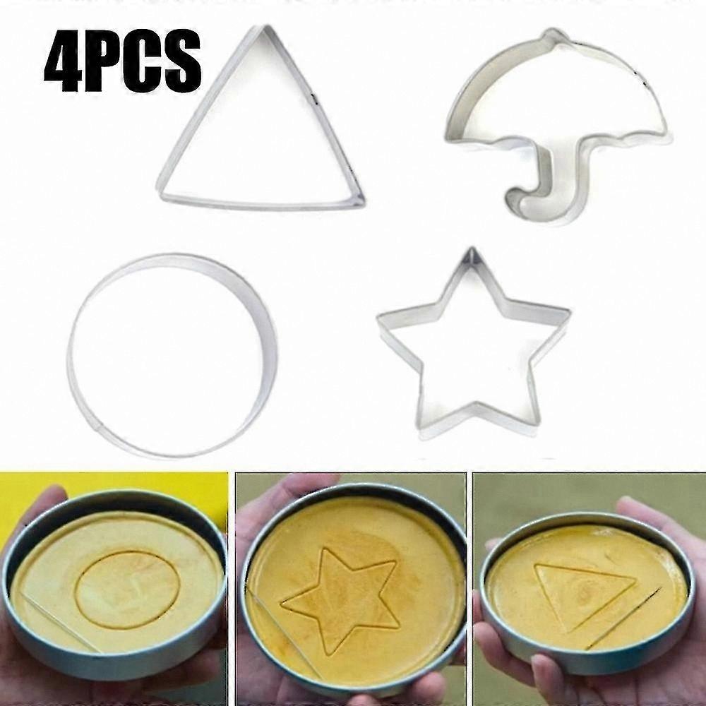 Cookie & Sugar Baking 4pcs/set Biscuit Cutter Mould Tool Set