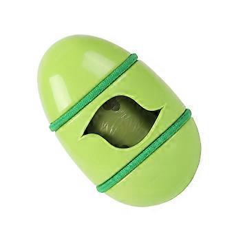 Portable Pet Trash Box for Dog Outdoor Use with 1 Roll Trash Bag