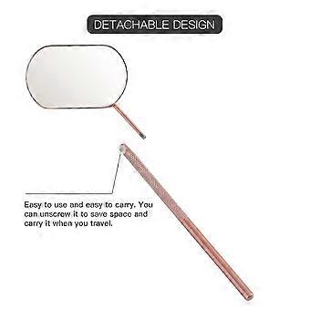 Stainless Steel Lash Mirror, 2.2 Inches, Essential Makeup Tool for Lash Extensions