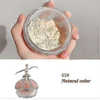 Ballet Statuette Face Loose Setting Powder, Poudre de Maquillage Fixation Air Sense, Imperméable Longue Durée Maquillage Fixation Poudre