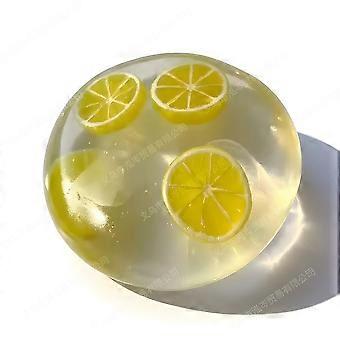 Bestseller Vaseline Fruit Coconut Ball Squeeze Toy Translucent High Appearance Moldable Handmade Ball Stress Relief Squeeze Ball