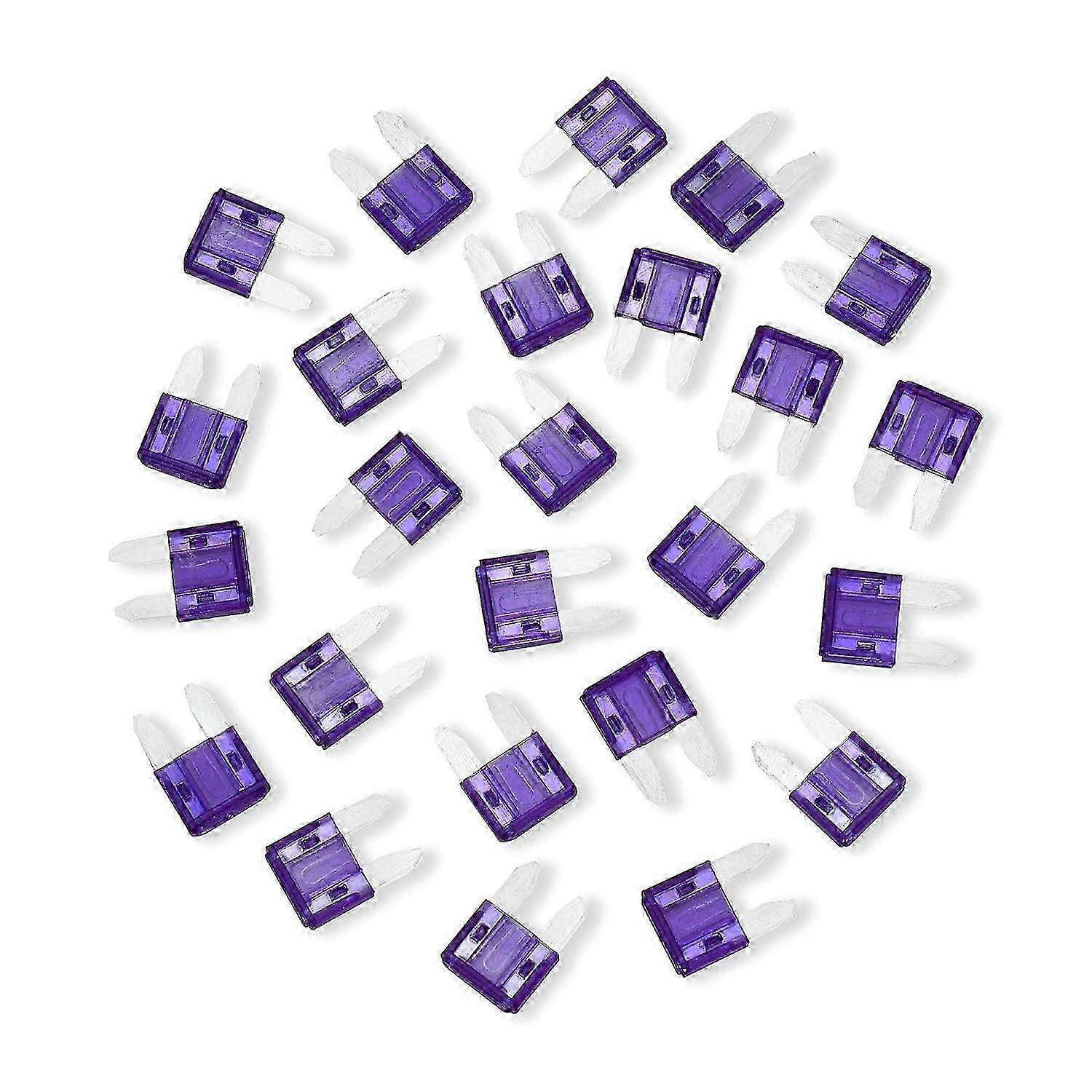 25 Pack 3 Amp Electrical Fuses