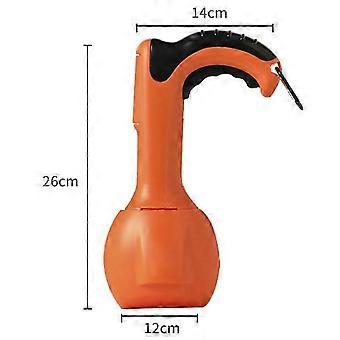 Pet Dog Pooper Portable Outdoor Cleaner Garbage Picker Poop Collection Convenient Dog Poop Collector, C