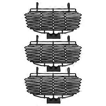 Bike Basket Cover Front Protective Lid for Bicycle Basket 3Pcs Detachable Plastic