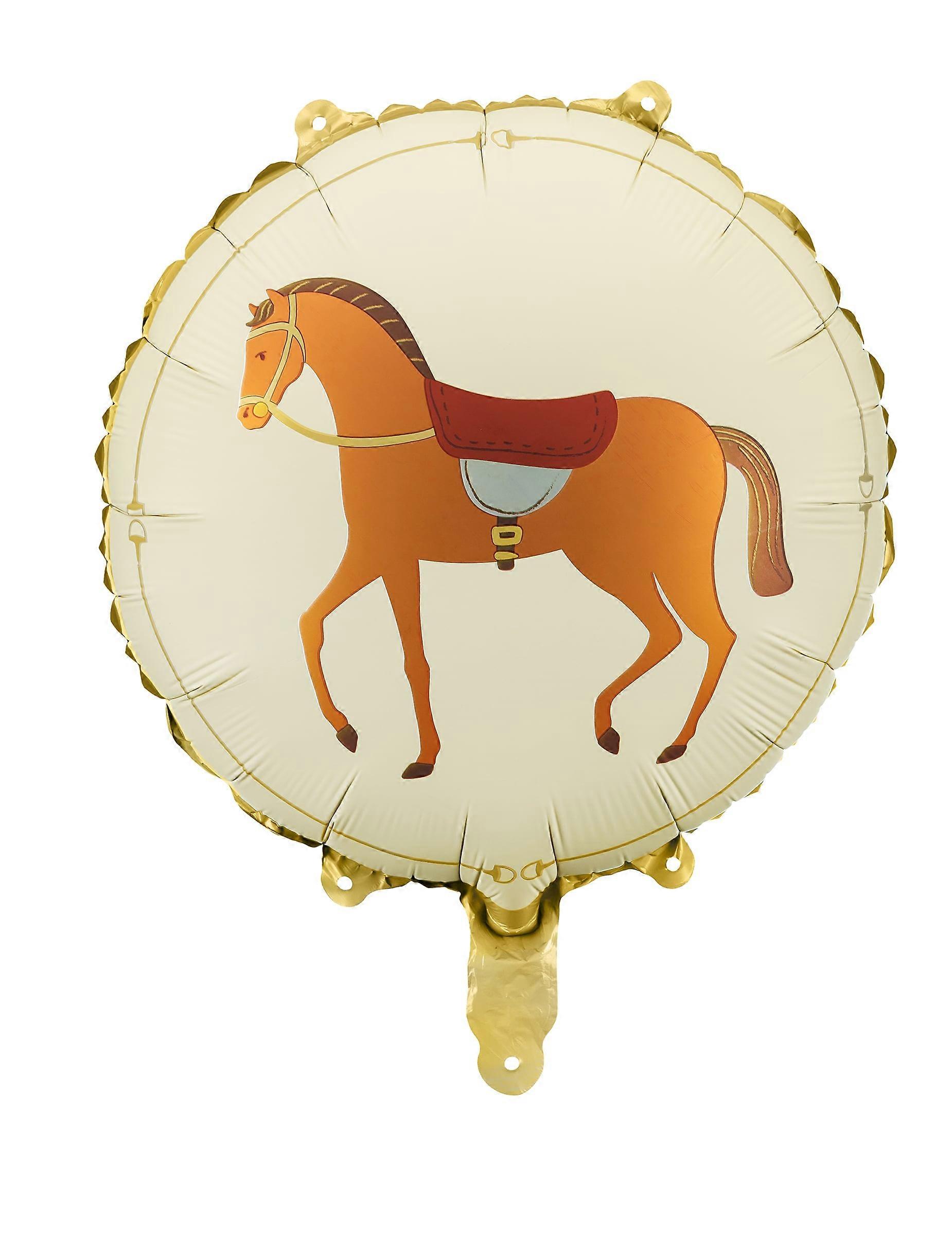 Ballon aluminium Cheval 35 cm