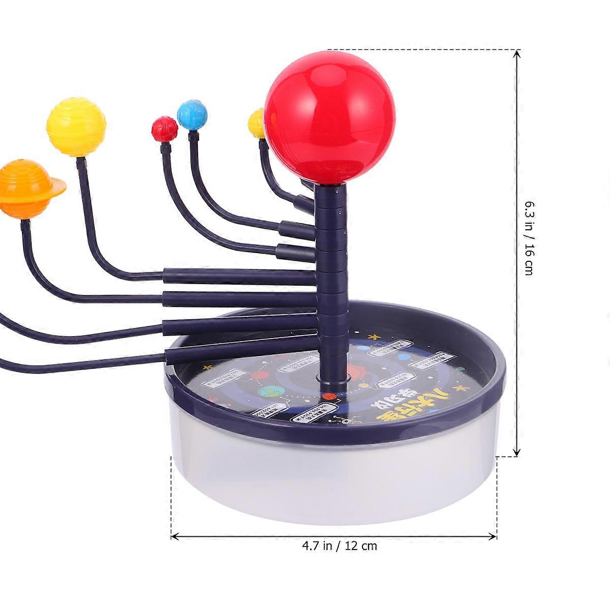 Planetary Model Science Learning Toy for Kids Playing Children's Solar System Model