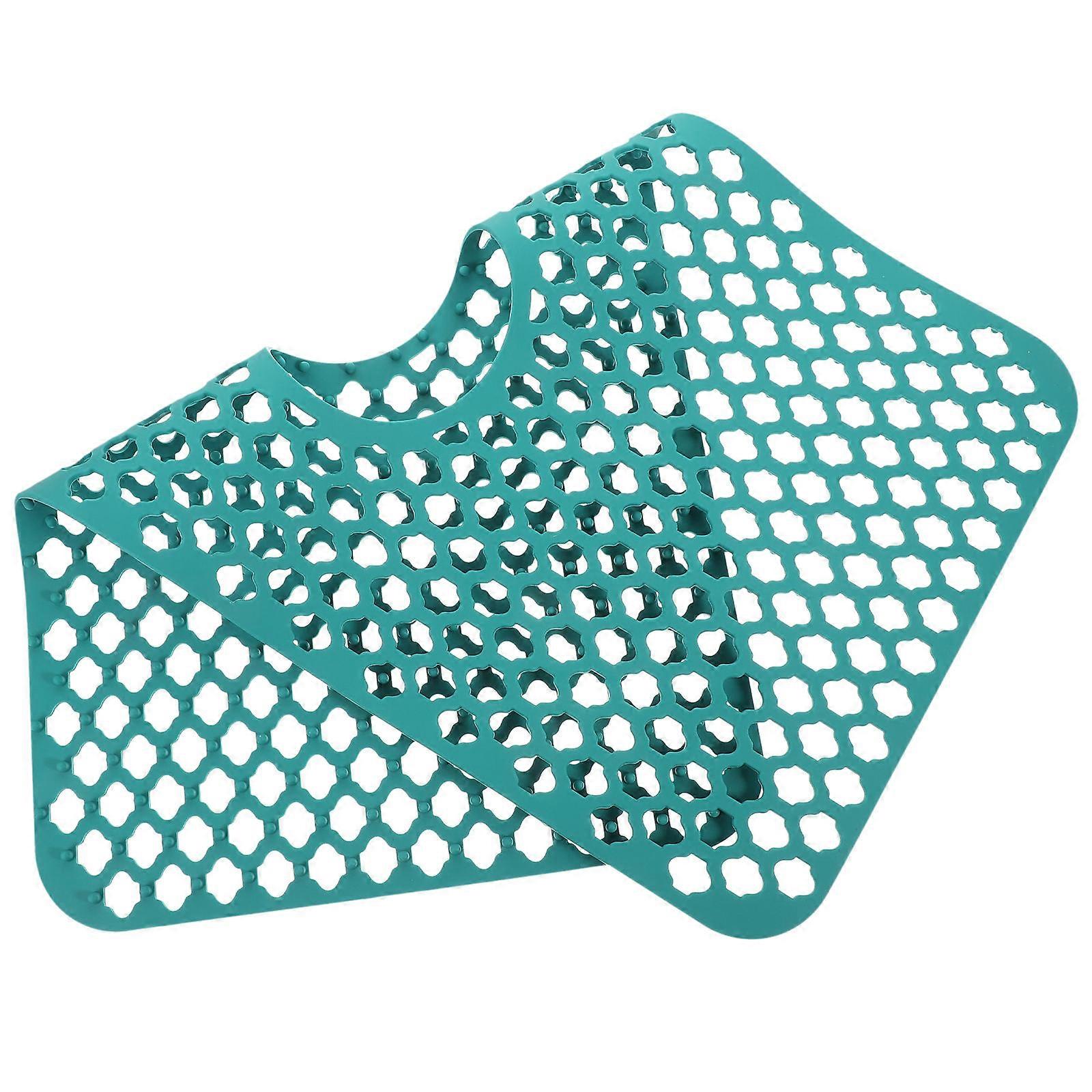 Kitchen Silicone Sink Protector Mat Draining Function with 4Pcs for Home
