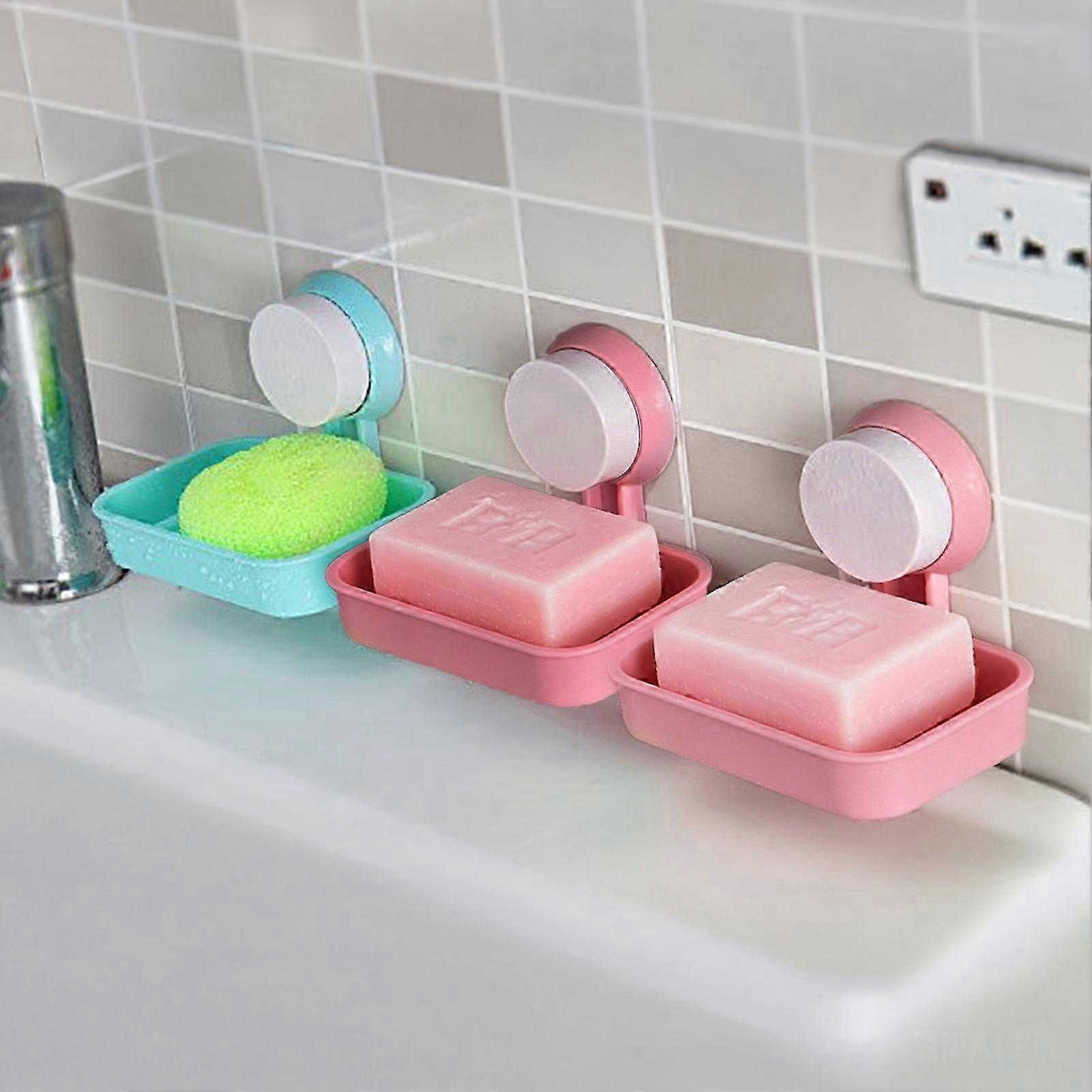 Wall Mounted Soap Tray With Drainage
