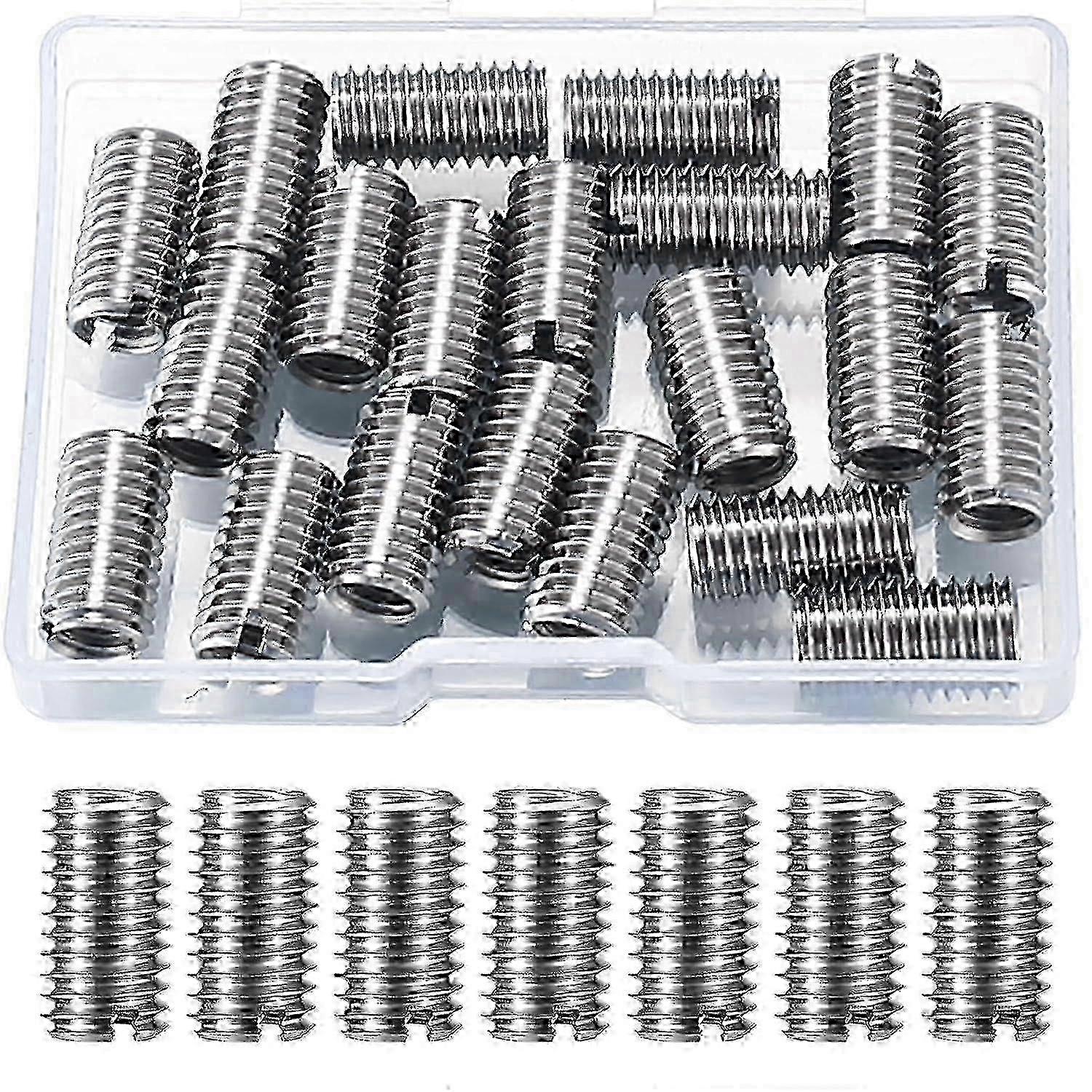 20 Pcs Thread Inserts Kit - M8 To M6 Thread Reducer
