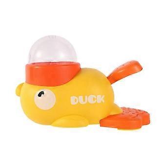 Mangeoire interactive en forme de canard pour chiens