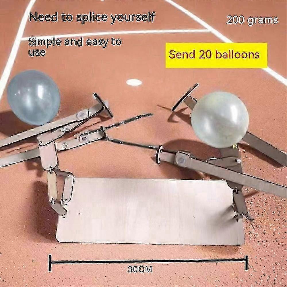 Wooden Balloon Duel Game