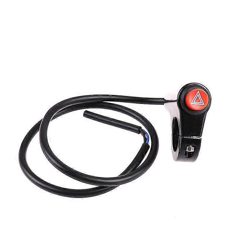 Motorcycle Switch Hazard Light Switch Button Electric Vehicle Double Flash   -Sy