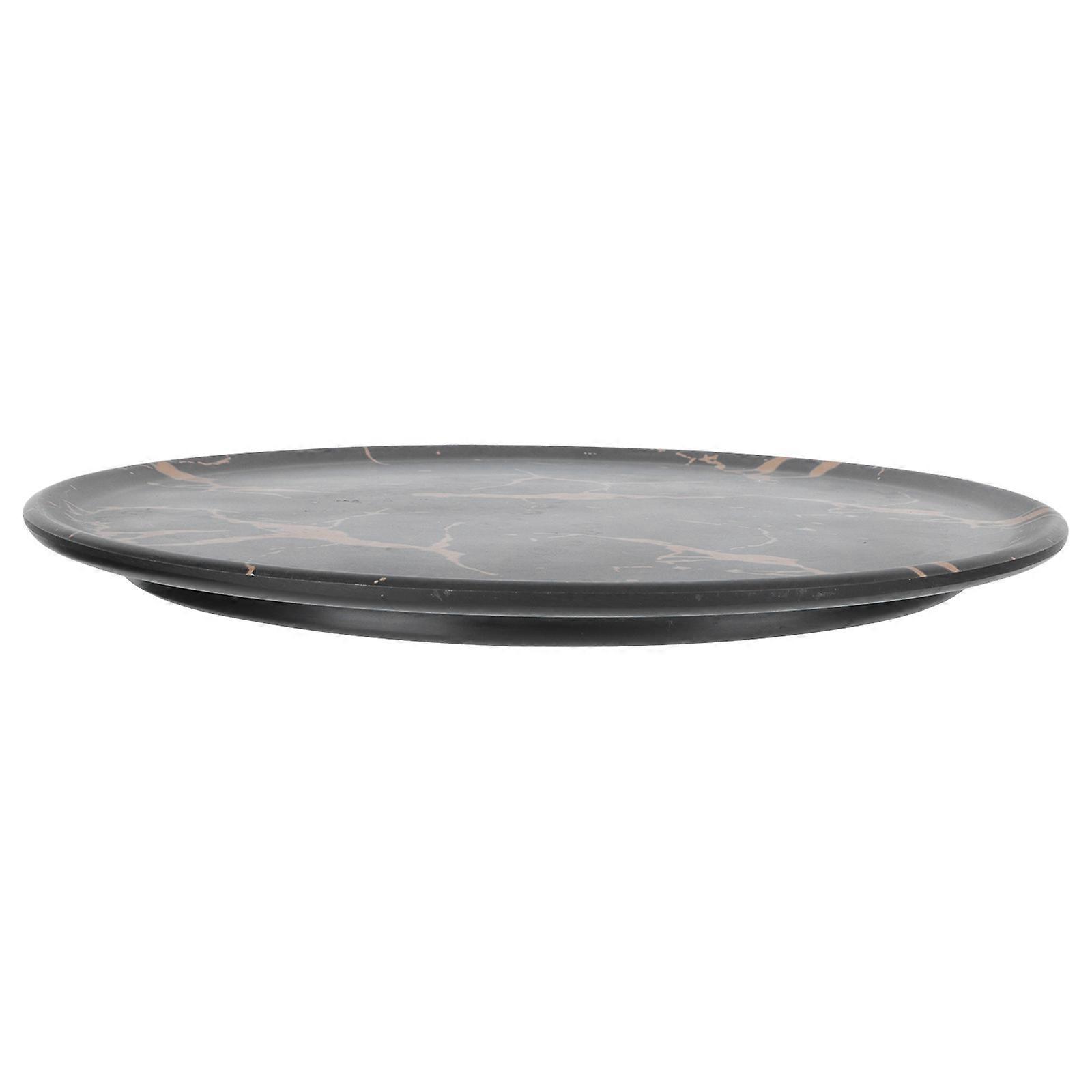 Marble Pattern Tray Plate for Storage 1Pcs Creative Western Tableware