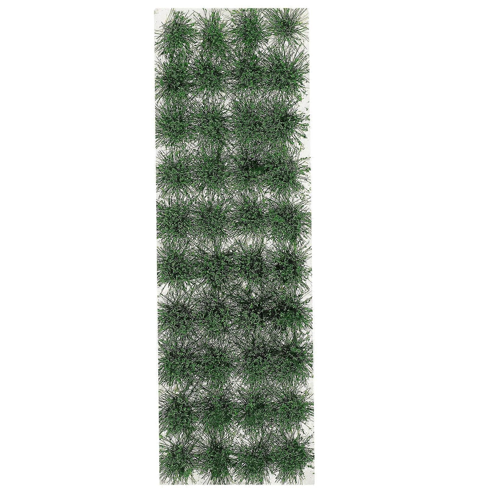 Military Model Materials Plastic Simulation Grass Cluster for Sand Table Decor 1 Box