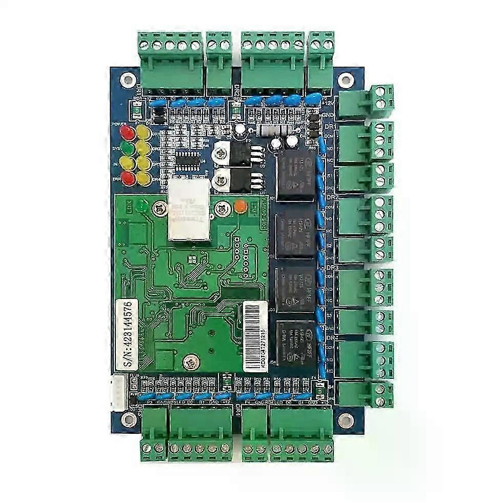TCP/IP Four Door Access Controller 32-Bit 40 000 Users Support Multi-Access Function / Time Attendance / Fire Alarm EtcSn:L04 part