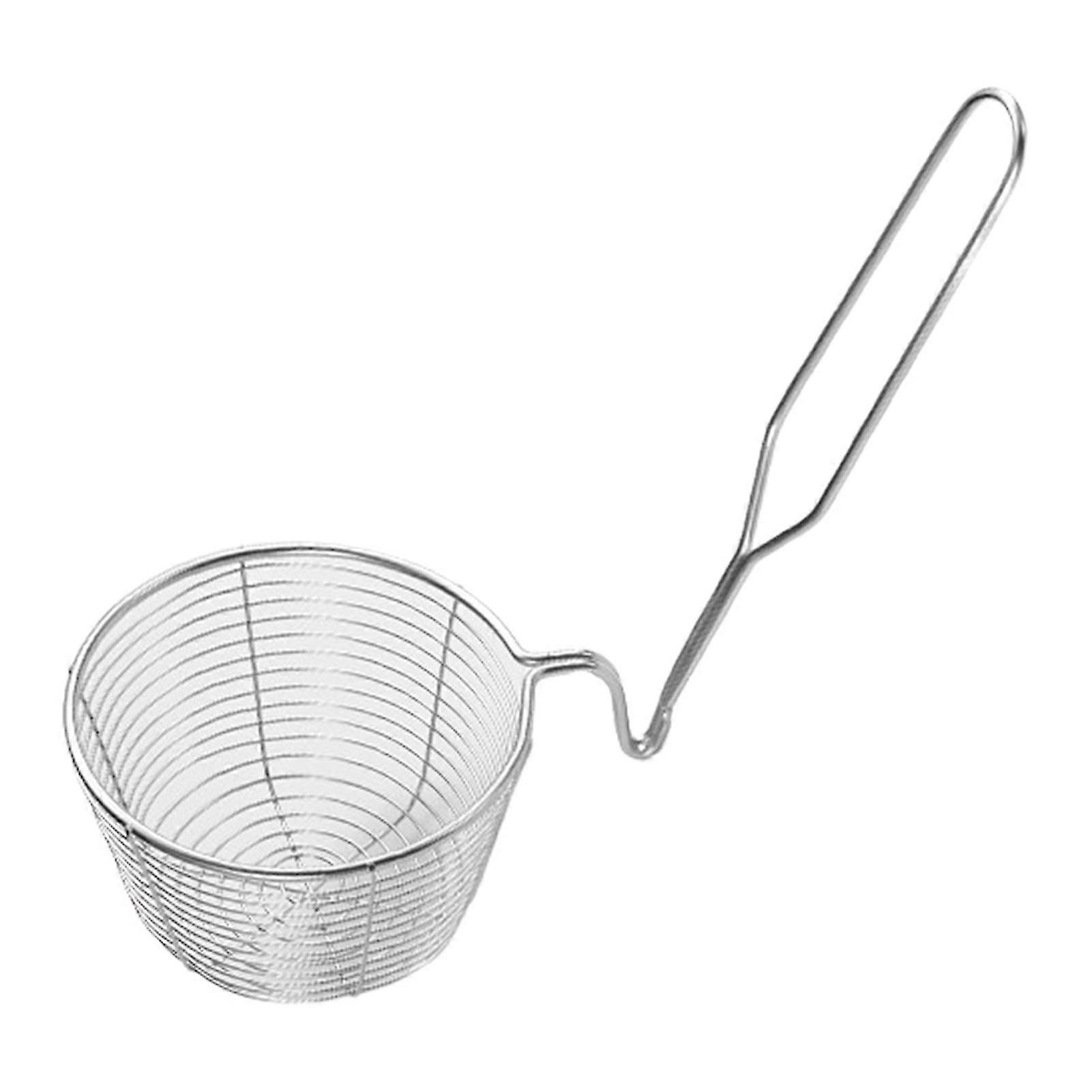 Deep Wire Frying Basket With Rim Hook