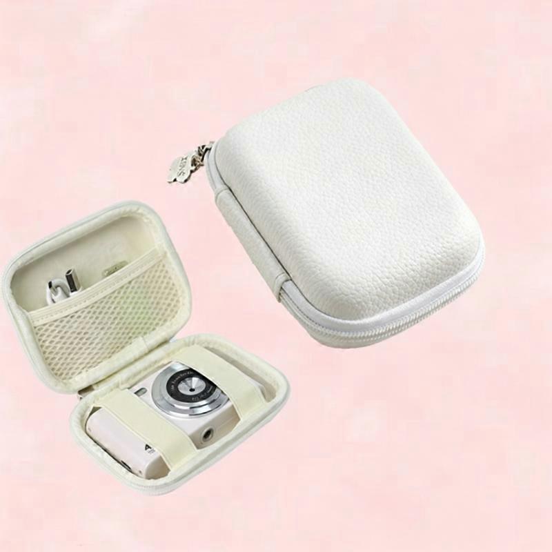 Pastel Color Compact Camera Case, Cute  Hard Shell Protective Bag for Digital Cameras