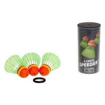 3-pack Speed Badminton/Crossminton Outdoor Ball incl. Windring