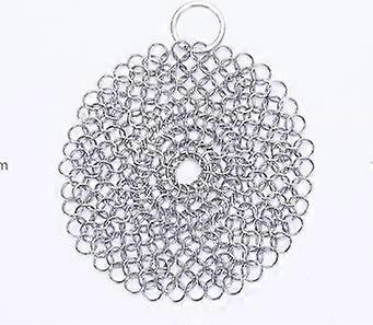 Reusable Cast Iron Chainmail Cleaning Set