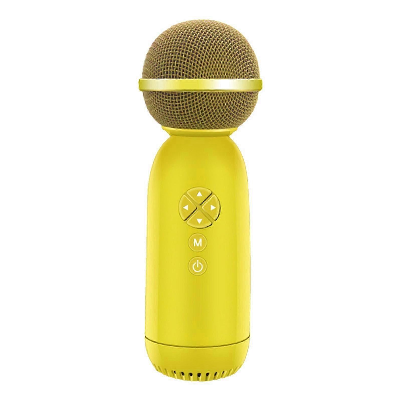 Wireless Microphone For Singing Recording Handheld Bt Microphones Usb Kids Karaoke
