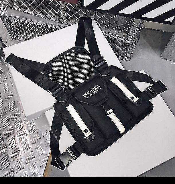 Tactical Vest Nylon Military Vest Chest Rig Pack Pouch Holster