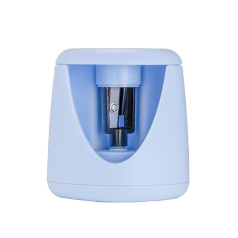 Manual Pencil Sharpener, Easy Open Tray, Perfect For Kids, Works With Colored Pencils & Makeup Pencils,