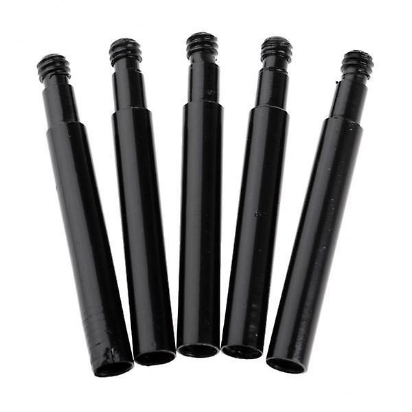 4x5 Pieces Presta Valve Extender for Fixed Gear Bike/Road Bike Black 50mm